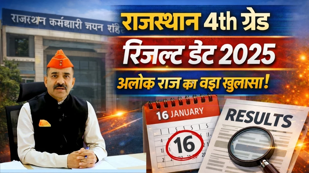 Rajasthan 4th Grade Result 2025